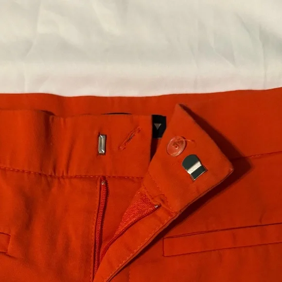 Zara Vibrant Orange Women's Trousers - Picture 4 of 7